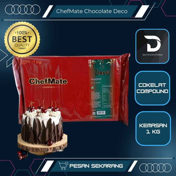 

ChefMate Compound Deco 1 kg dan 12 kg cokelat dekorasi
