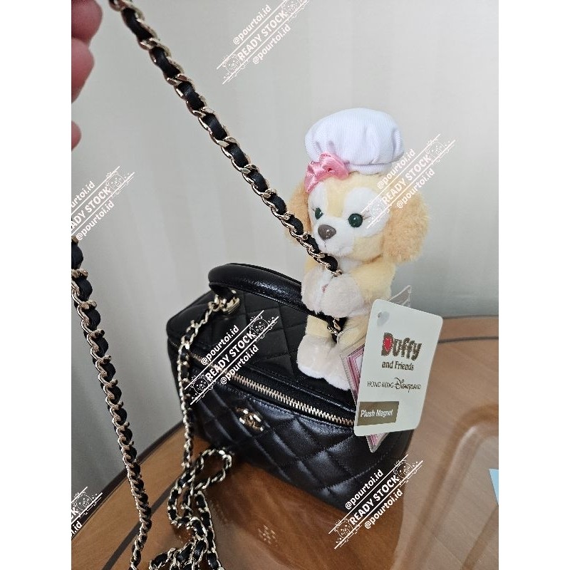 Glamourgemss Hongkong Disneyland - Linabell Duffy Shellie Gelatoni Plush Magnet Boneka Tas