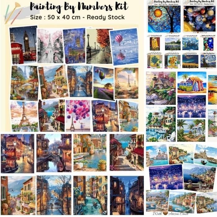 

Painting By Number Diy Oil Paint 04