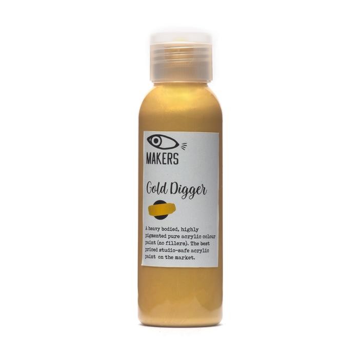 

Gold Digger Acrylic Paint 100Ml