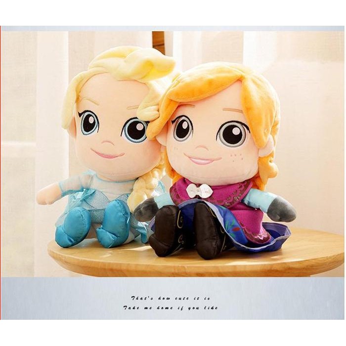 Terbaru Boneka Frozen Elsa Dan Anna Disney Original Aoger Impor
