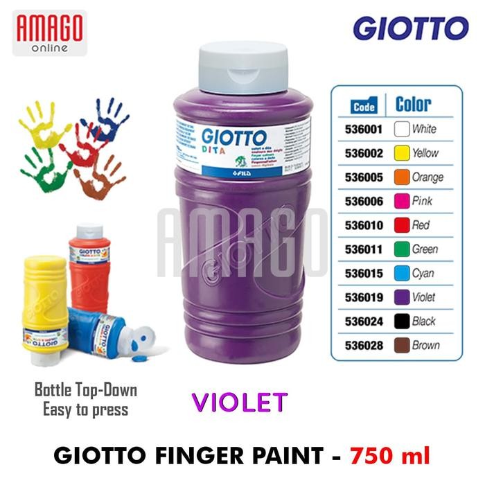 

Giotto Finger Paint - Violet - 750 Ml - 536019