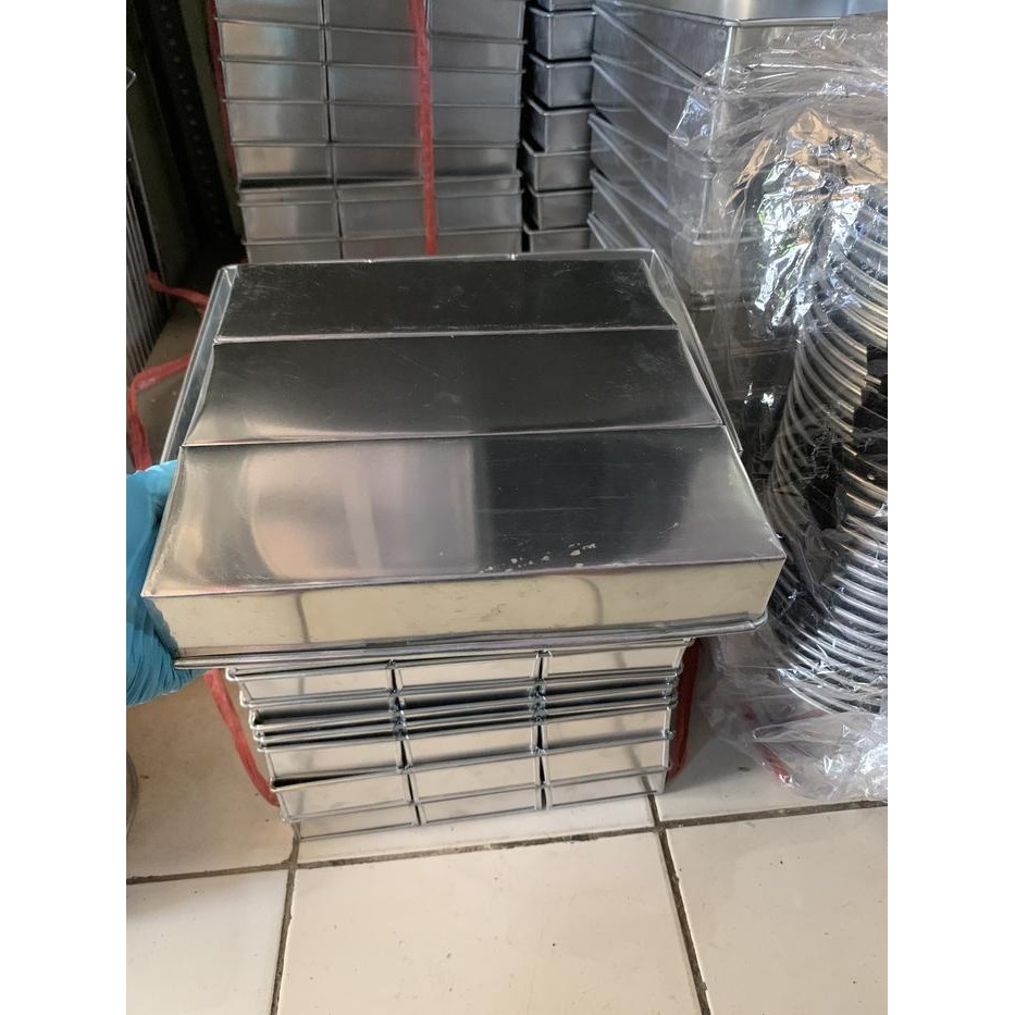 JTTOP" LOYANG SEKAT 3 UKURAN 30X22X4 BAHAN ALUMINIUM