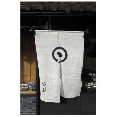 Tirai Jepang Korea Rumah Makan Resto Kedai Noren Kanvas Lembut