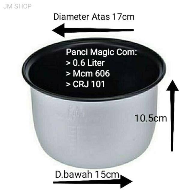 Panci Rice Cooker 0.6L Miyako,Cosmos Dll #Gratisongkir