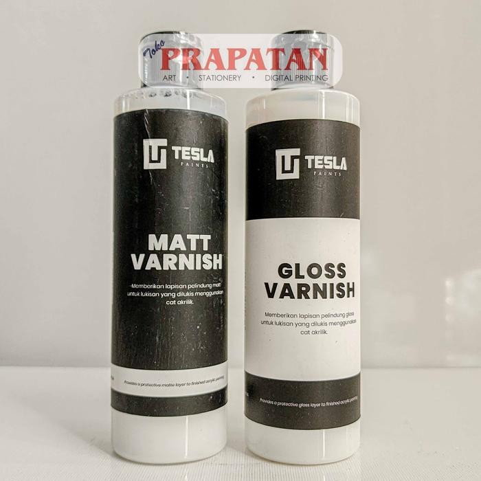 

Tesla Paints Acrylic Gloss Varnish 250Ml #Gratisongkir