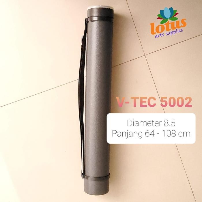 

V-Tec Tabung Gambar Motif Kulit Jeruk / Drafting Tube 8.5Cm Type 5002 #Gratisongkir