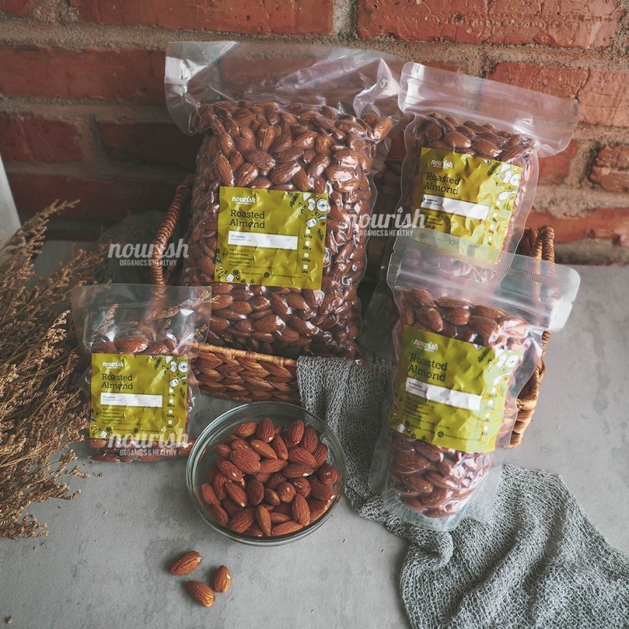 

Almond Panggang Original (Roasted Almond Plain) 250gr
