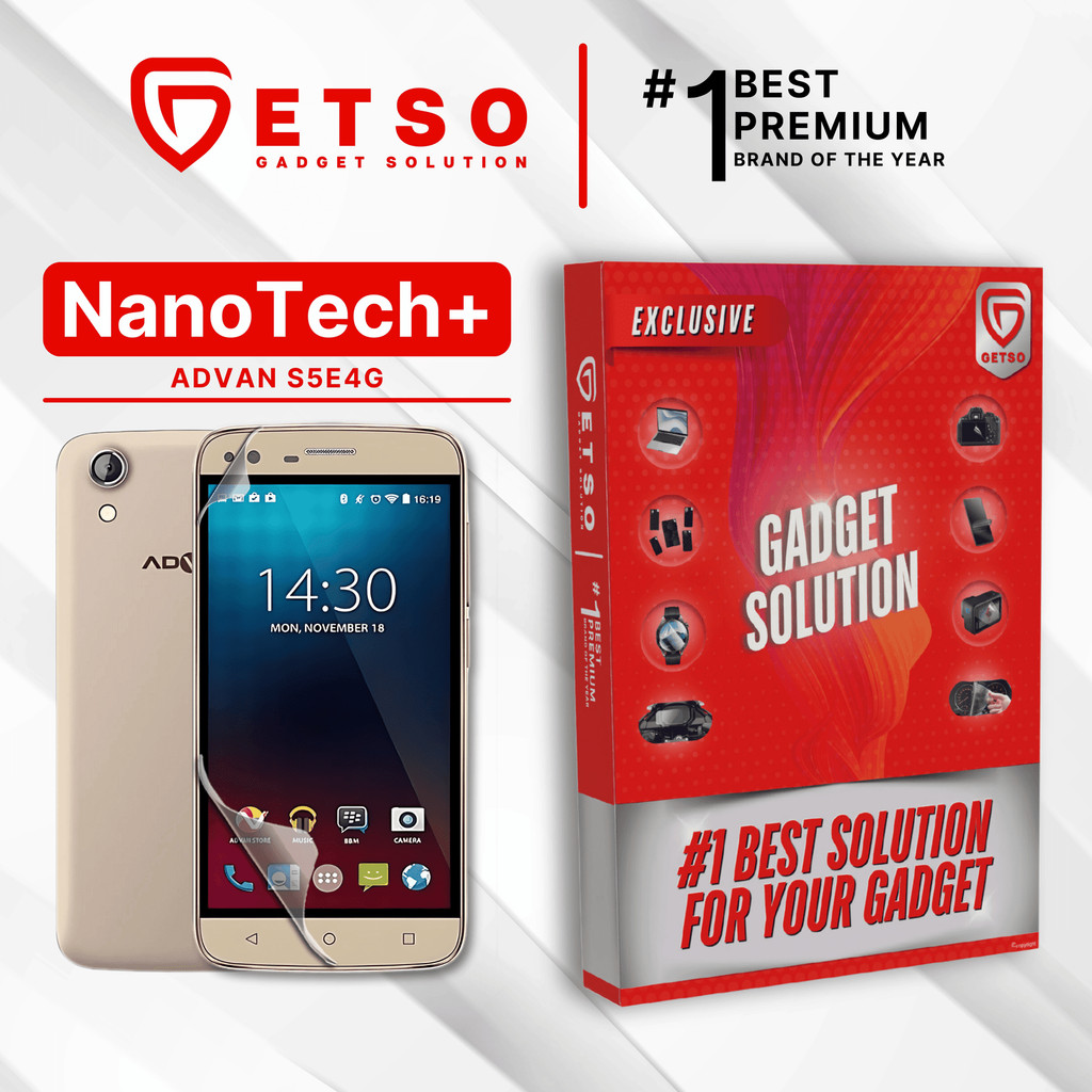 GETSO EPU BIO GENESIS Hydrogel for ADVAN S5E 4G / Screen Guard (Nanotech+ 100% Recycle) Premium Hidr