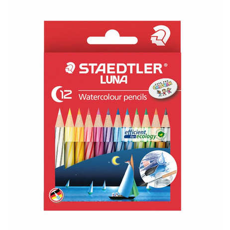

Pensil Warna Staedtler Luna Aquarell Watercolour 12 Warna Pendek
