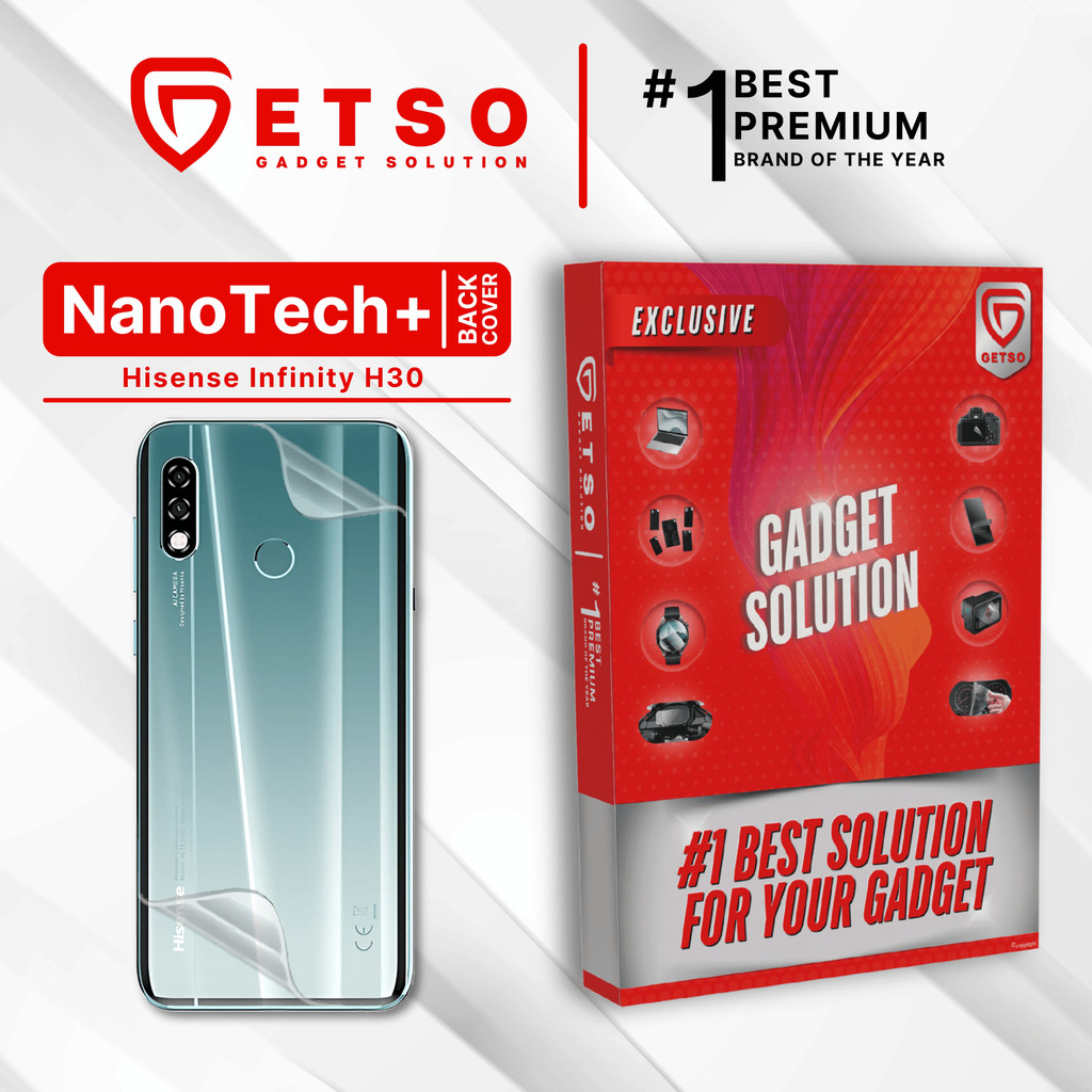 GETSO EPU BIO GENESIS Hydrogel for Hisense Infinity H30 / Back Cover Guard (Nanotech+ 100% Recycle) 