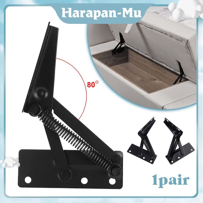 1pair Sofa Hinges Engsel Sofa Peti Engsel Sofa Engsel Stool Engsel Mekanik Kepala Sofa Engsel Lipat
