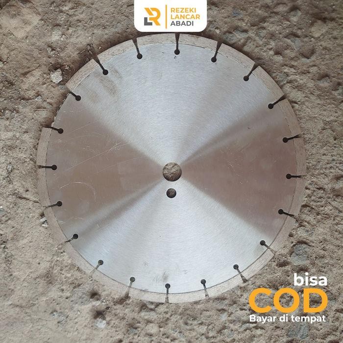 PREMIUM Gergaji batu marmer bekas / seken diameter 35 cm Realpicture