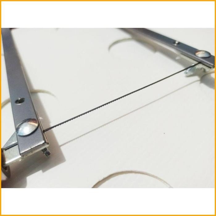 PREMIUM Gergaji Ukir Triplek 5 Mata Lidi Pemotong Saw U Manual Pernah Dicoba P