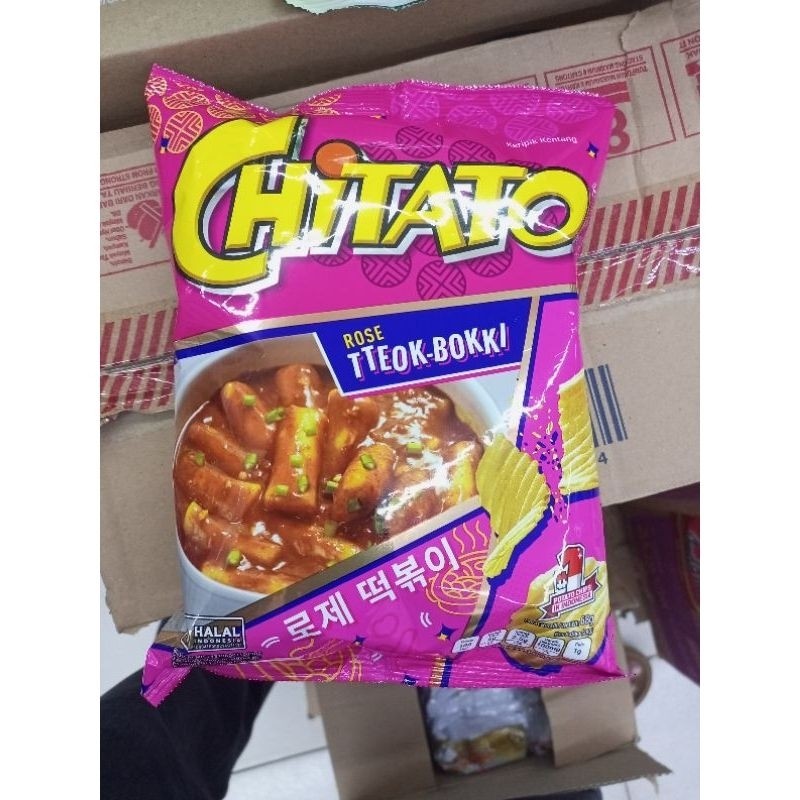 

Chitato Rose Tteok-Bokki 68gram