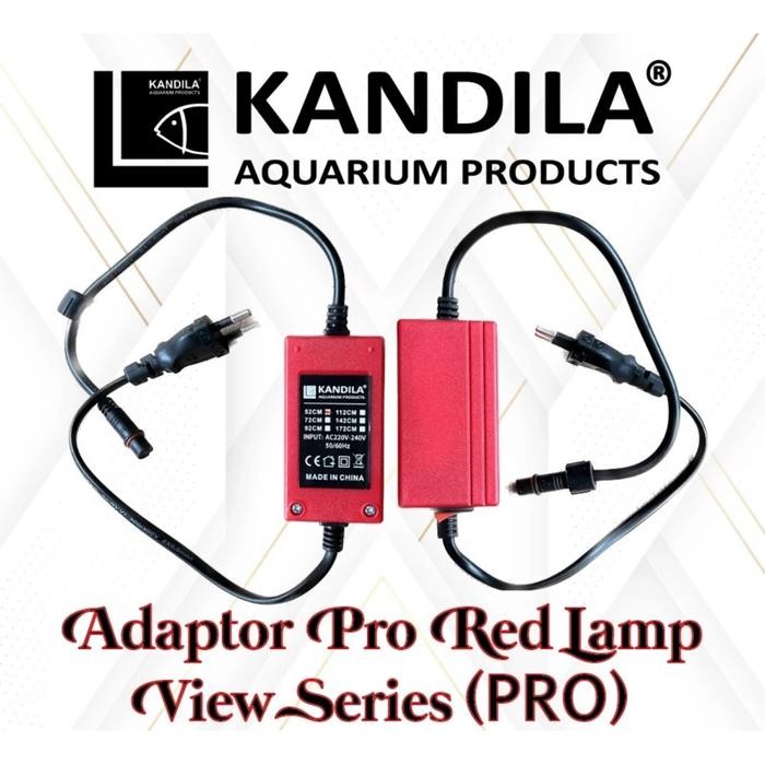 PREMIUM ADAPTOR Lampu PRO Red View Series Lampu LED Aquarium 400-1800