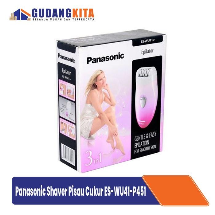 PREMIUM PANASONIC PISAU CUKUR WANITA ES-WU41-P451 SHAVER - ALAT PENCUKUR BULU