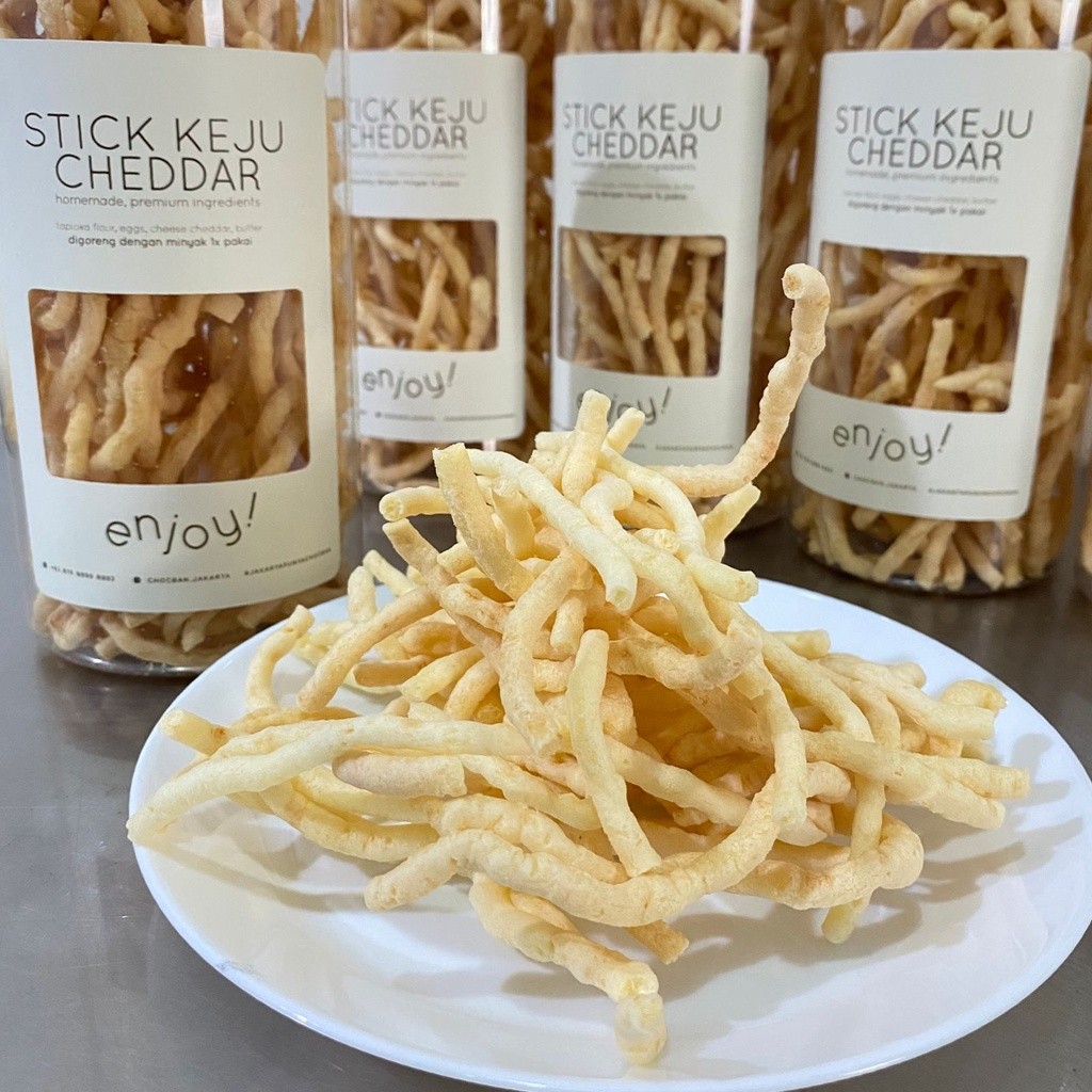 

Chocban Jakarta - Stick Keju Cheddar (Kraft) Gurih
