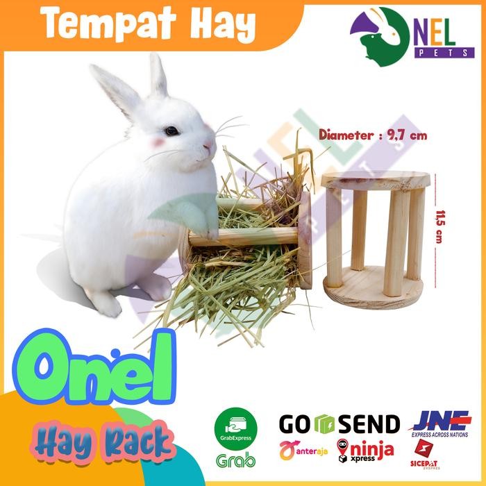 PREMIUM Tempat hay/mainan kelinci/hay rack utk pakan kelinci marmut chinchilla