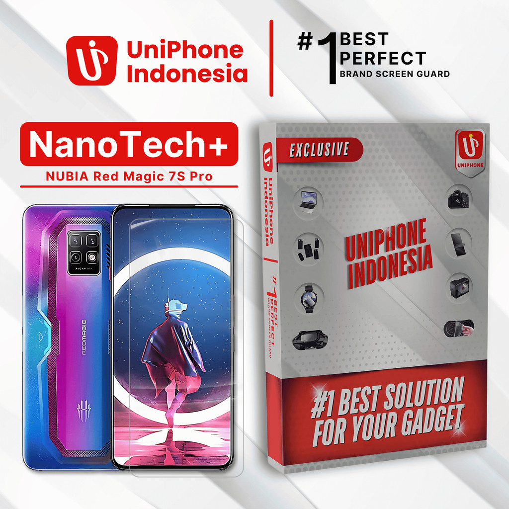 UniPhon EPU BIO GENESIS Hydrogel for Nubia Red Magic 7S Pro / Screen Guard (Nanotech+ 100% Recycle) 