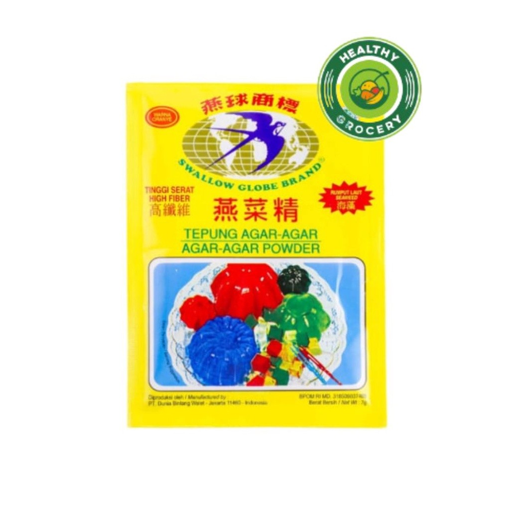 

Swallow Globe Agar Agar Plain