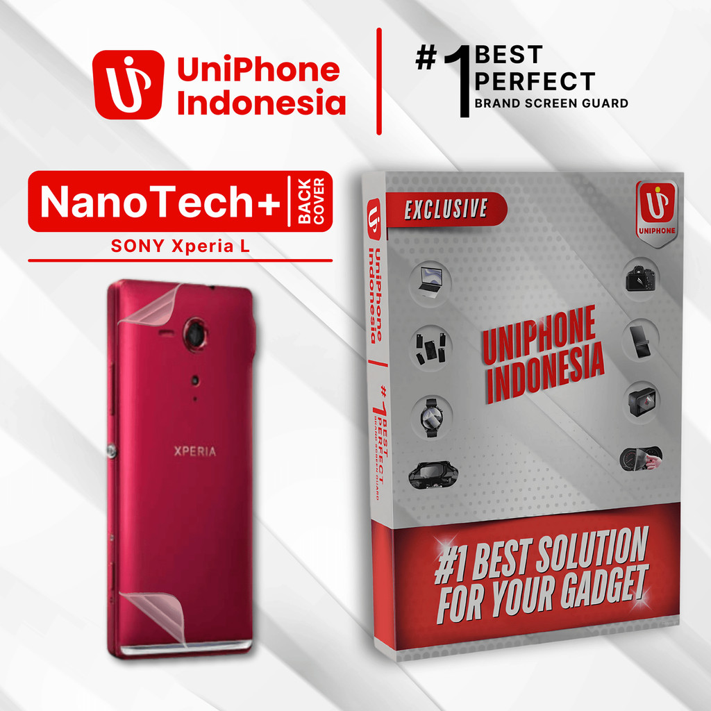 UniPhon EPU BIO GENESIS Hydrogel for Sony Xperia L / Back Cover Guard (Nanotech+ 100% Recycle) Premi