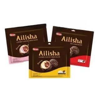 

KONBINI MALAYSIA - Ailisha Golden Chocolate 250g Cookie Coated Chocolate Coklat