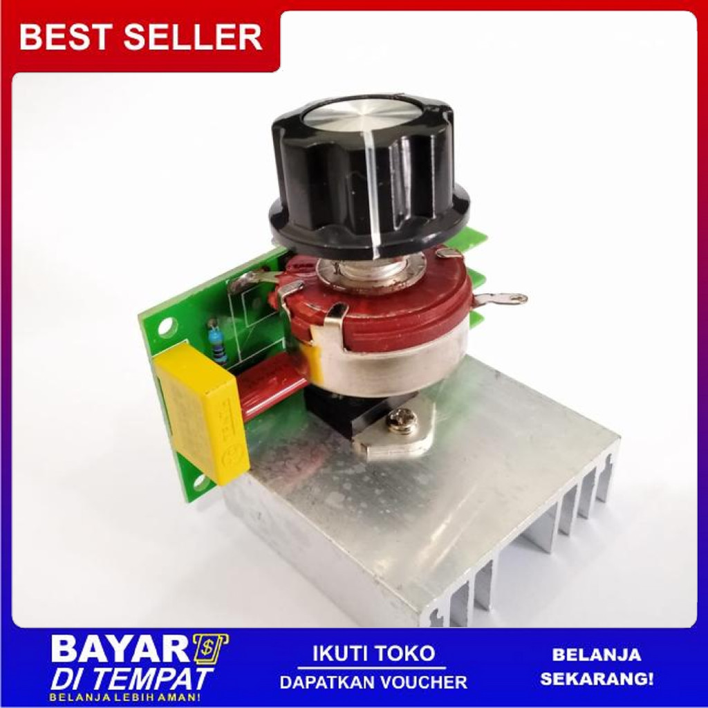 FREE ONGKIR DIMMER AC 220V 4000WATT BISA COD