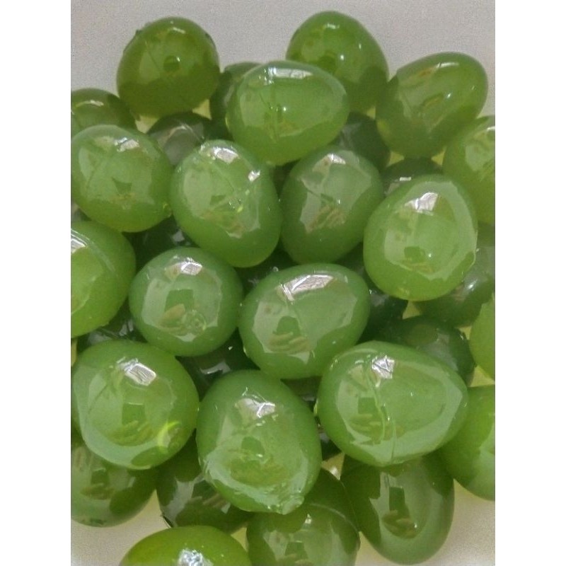 

Jelly Telor Puyuh Hijau (Suji Pandan)