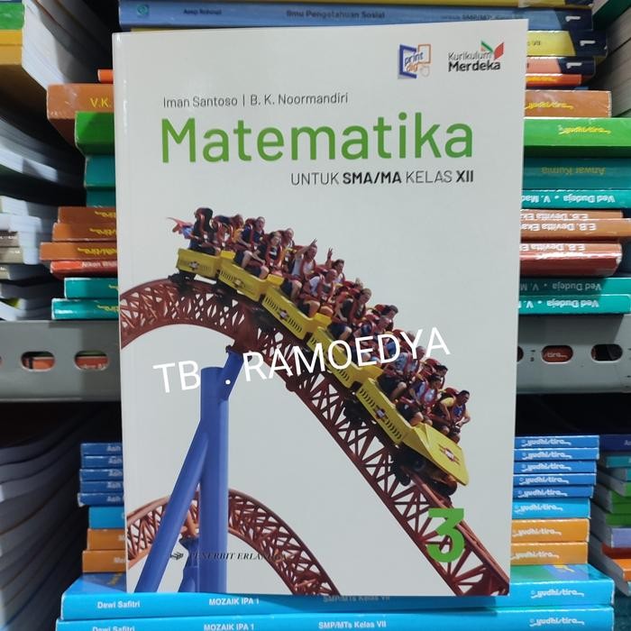 

SALE BUKU MATEMATIKA SMA/MA KELAS XII KURIKULUM MERDEKA ERLANGGA READY