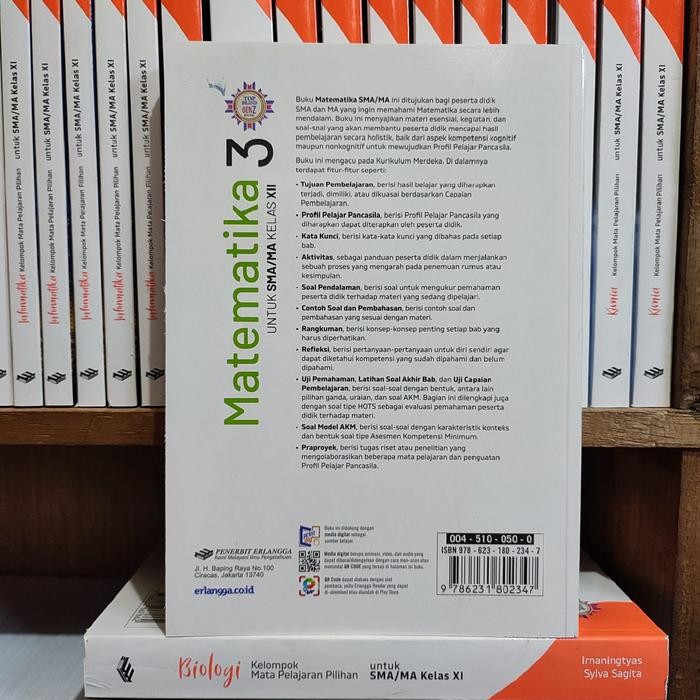 

PROMO BUKU MATEMATIKA KELAS 12 SMA KURIKULUM MERDEKA ERLANGGA READY