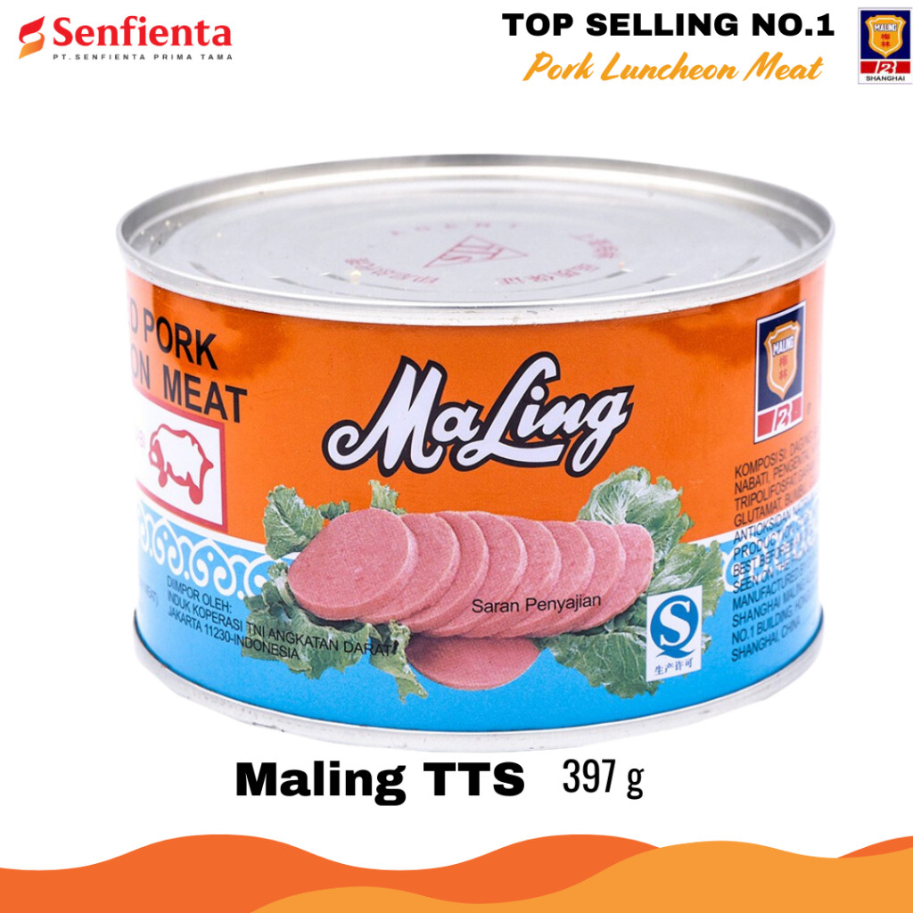 

CPR - Maling TTS Pork Luncheon Meat 397g Rasa Otentik