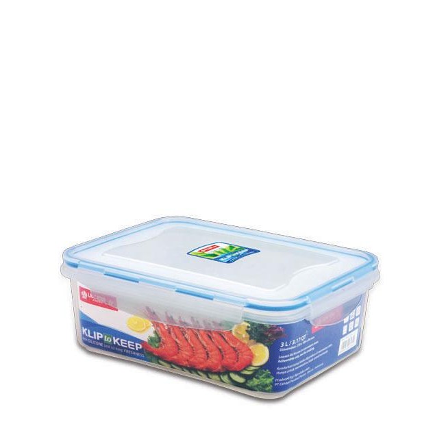 Klip To Keep Lion Star Tempat Makan Bekal Sekat / Tanpa Sekat