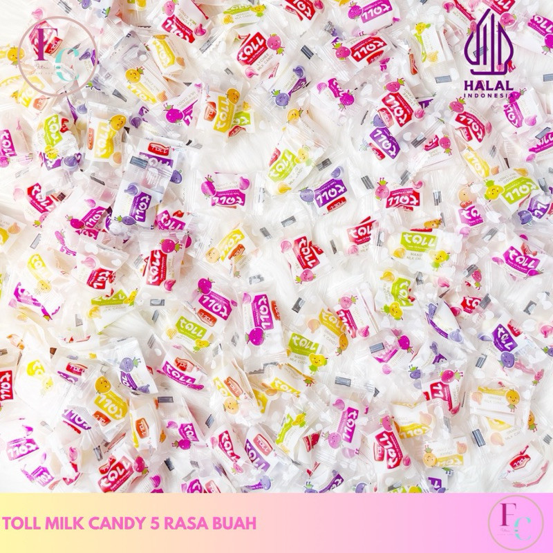 

Permen Susu Toll Milk Candy Rasa Buah