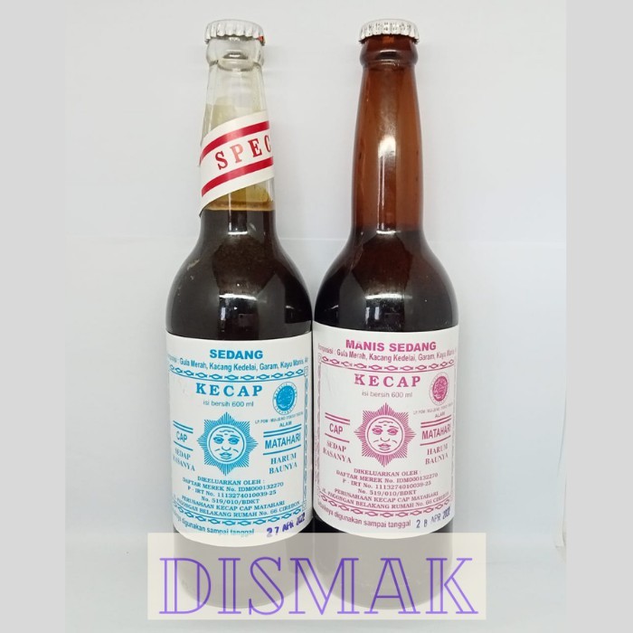 

Kecap Matahari Cirebon 600 ml