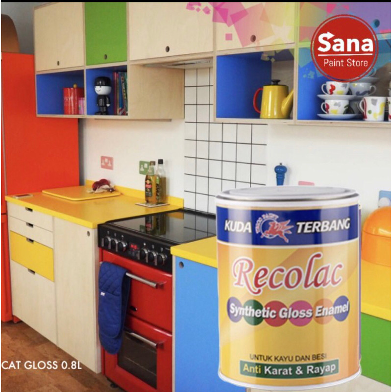 

Cat Minyak Kayu Dan Besi RECOLAC Kuda Terbang