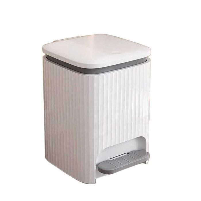 Tempat Tong Sampah Pedal Injak Kaki Tong Sampah Dapur Kamar Mandi Injak Pedal Kaki Praktis Trash Bin