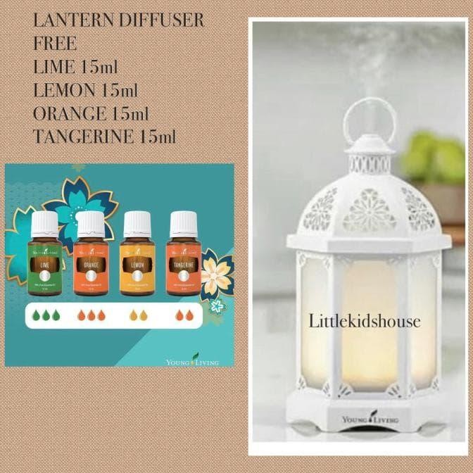 Lantern Diffuser Young Living Free Lime Lemon Orange Tangerine 15Ml