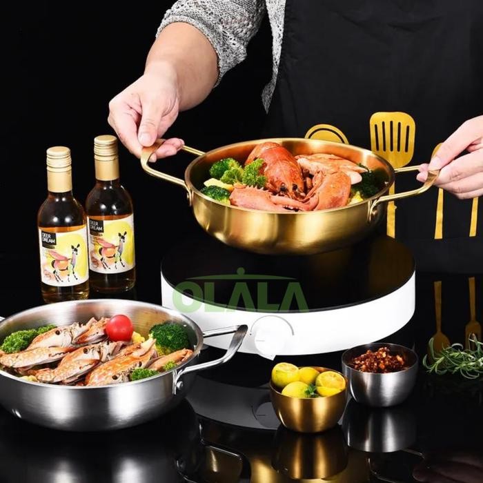 

Promo Terbatas CodPanci Ramen Korea Noodle Pot Stainless Steel 18Cm, 20Cm, 22Cm, 24Cm, 26Cm Panci