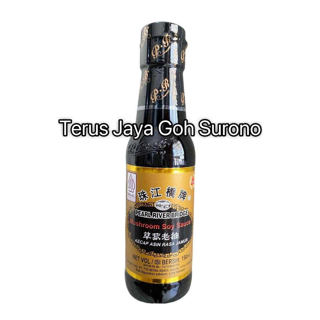 

Kecap Rasa Jamur Pearl River Bridge Kecap Jamur 150ml