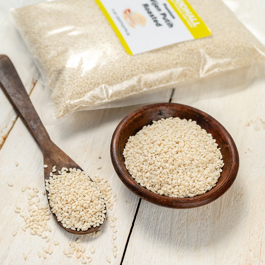 

Wijen Putih PANGGANG 250 GRAM / ROASTED