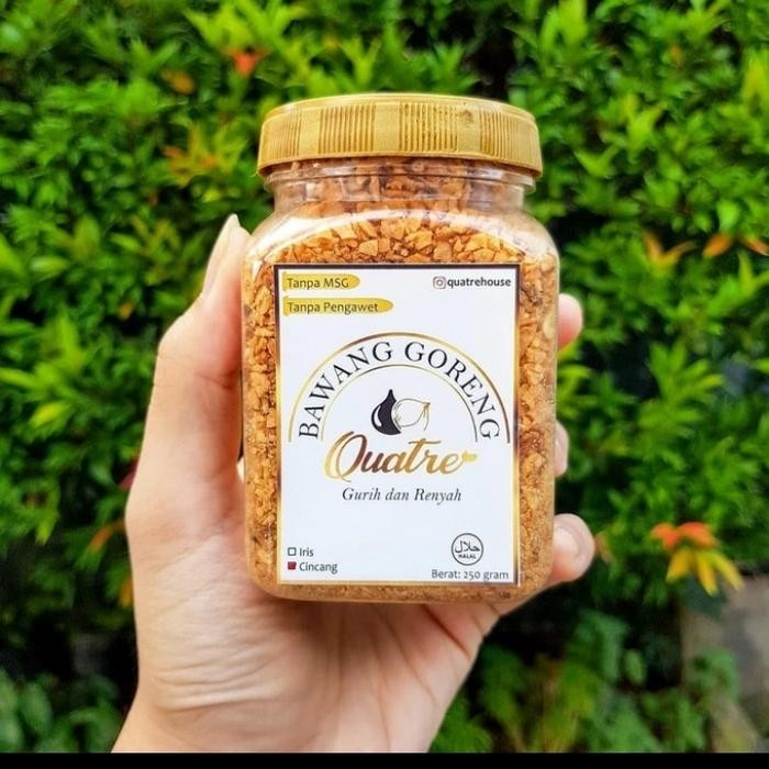 

JTTOP" BAWANG PUTIH GORENG 250 GRAM