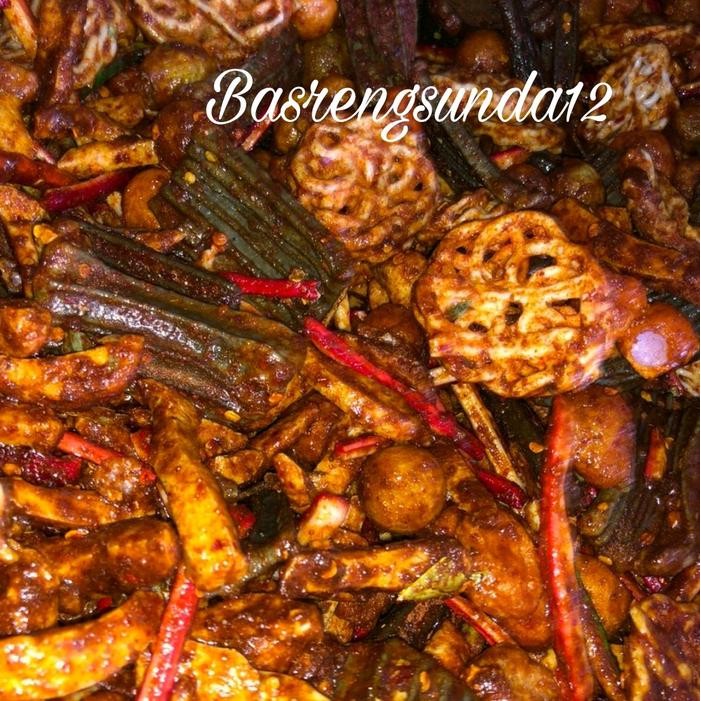 

JTTOP" SEBLAK KERUPUK MIX 500GRAM/SEBLAK CAMPUR BUMBU CIKRUH PEDAS DAUN JERUK FOOD SNACKS KERING