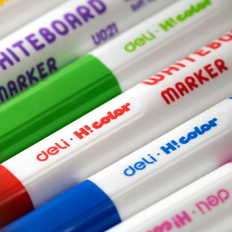 

DELI SPIDOL PAPAN TULIS WARNA / COLOR WHITEBOARD MARKER 8 WARNA EU021