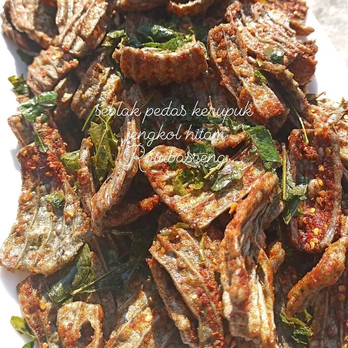 

JTTOP" SEBLAK KERUPUK JENGKOL PEDAS 500 GRAM / SEBLAK KERUPUK JENGKOL / SNACKS