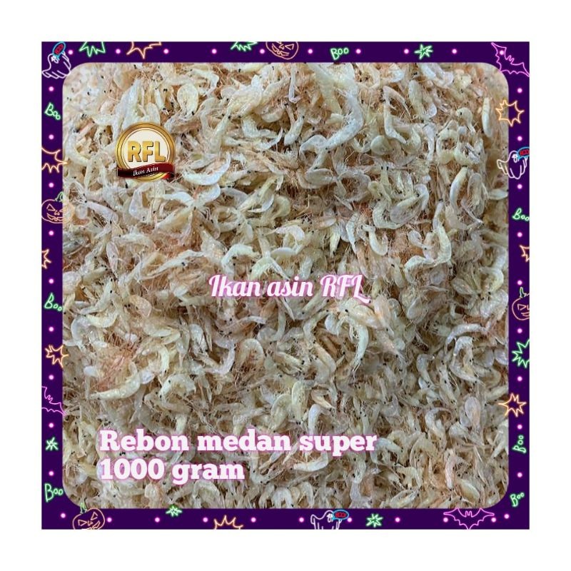 

ikan asin rebon medan super 1000 gram