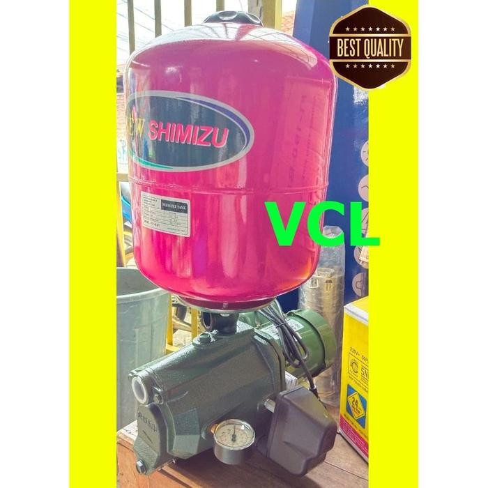 Berkualitas Pompa Air Dorong Otomatis Shimizu Semi Jet 100 Tabung National Booster
