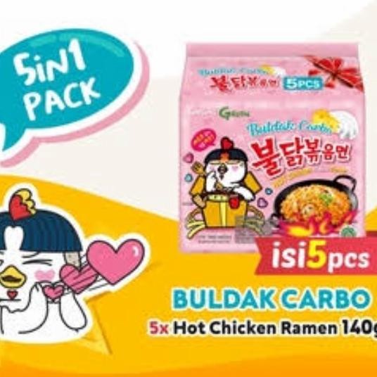 

Promo Terbatas Samyang Buldak Carbo 700Gr (5 Pack) Aman