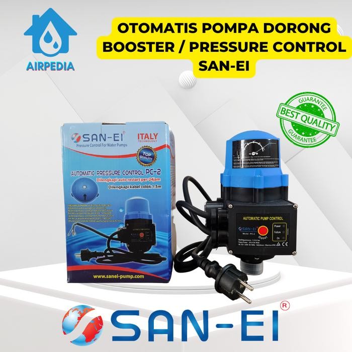Hemat Otomatis Pompa Dorong Booster San Ei - Pressure Control San-Ei