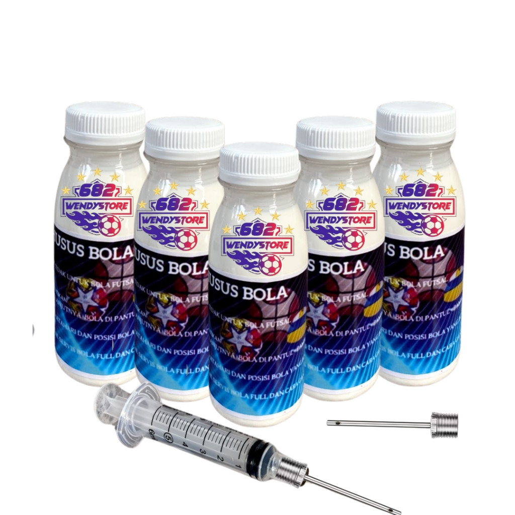 Lem khusus tambal bola/cairan ajaib lem penambal bola bocor untuk bola sepak/voli/basket